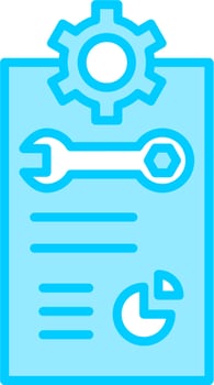 Work Report Vector Icon