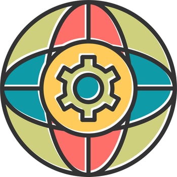 Worldwide Vector Icon