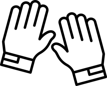 Gloves Vector Icon