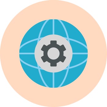 Worldwide Vector Icon