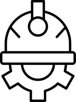 Helmet Vector Icon