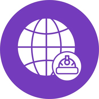 Worldwide Vector Icon