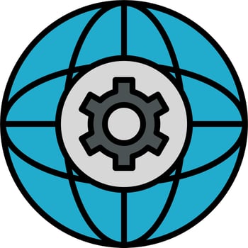 Worldwide Vector Icon