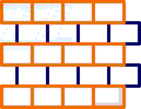 Brick Wall Vector Icon