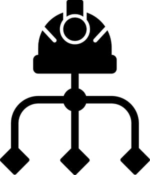 Work Flow Vector Icon