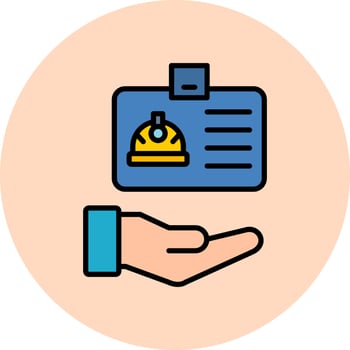Business Card Vector Icon
