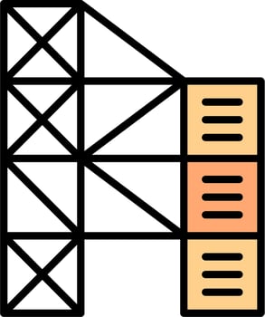Scaffolding Vector Icon