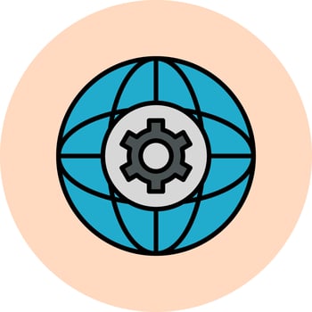 Worldwide Vector Icon