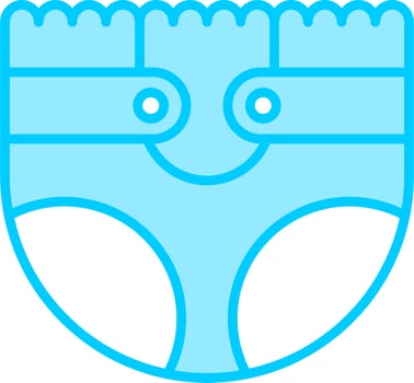 Diaper Vector Icon