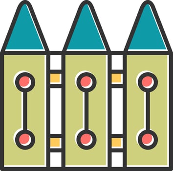 Fence Vector Icon