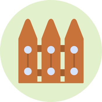 Fence Vector Icon