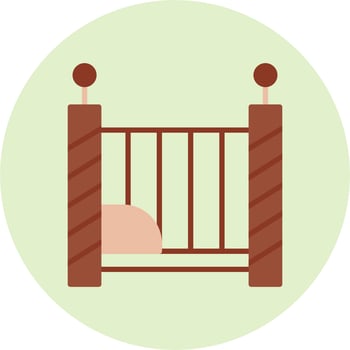 Cot Vector Icon