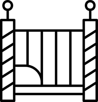 Cot Vector Icon