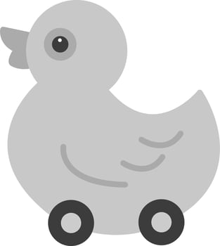 Duck toy Vector Icon