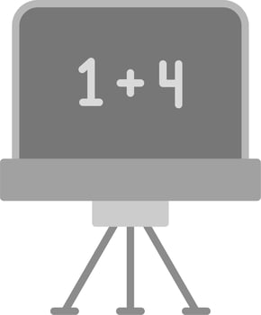 Chalkboard Vector Icon