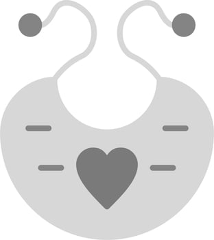 Baby Bib Vector Icon