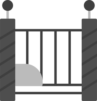 Cot Vector Icon