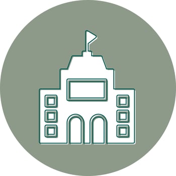 School Vector Icon