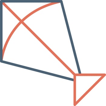 Kite Vector Icon
