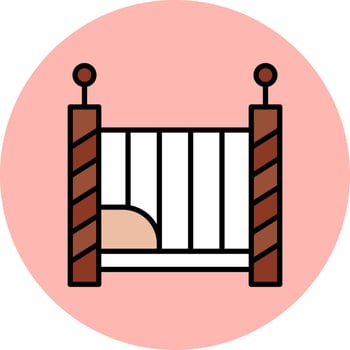Cot Vector Icon