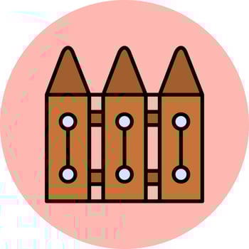 Fence Vector Icon