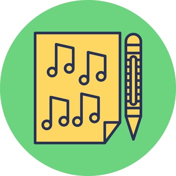 Songwriter Vector Icon