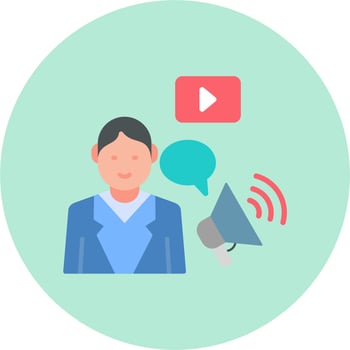 Influencer Vector Icon