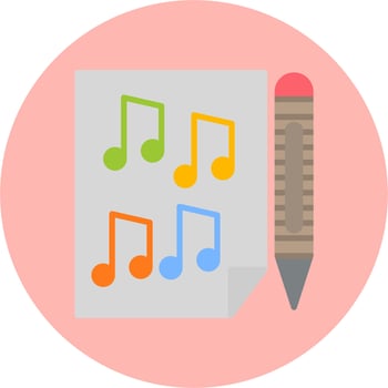 Songwriter Vector Icon