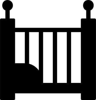 Cot Vector Icon