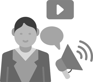 Influencer Vector Icon