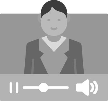 Vlogger Vector Icon