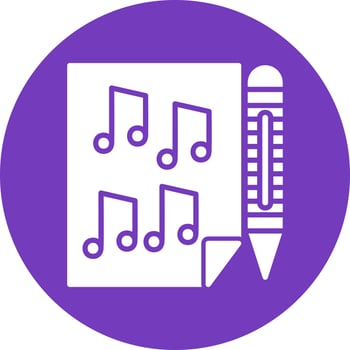Songwriter Vector Icon