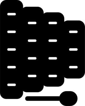 Xylophone Vector Icon