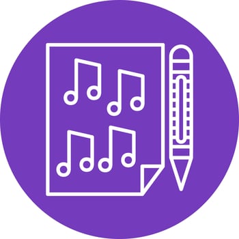 Songwriter Vector Icon