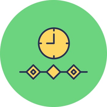 Timeline Vector Icon