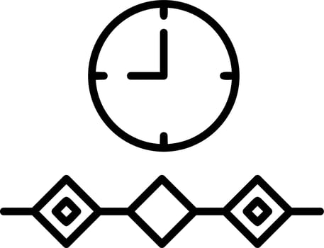 Timeline Vector Icon