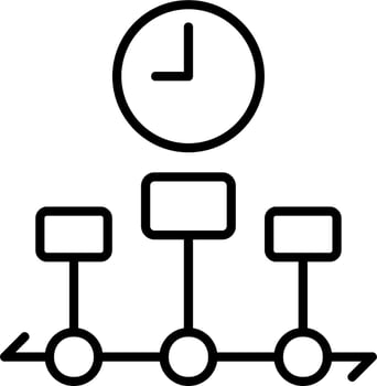 Timing Vector Icon