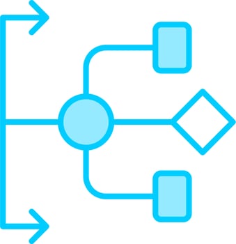 Flowchart Vector Icon