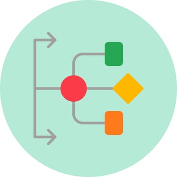 Flowchart Vector Icon