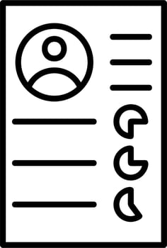 Cv Vector Icon
