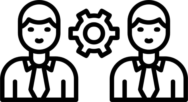 Team management Vector Icon