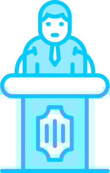 Politician Vector Icon