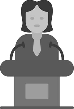 Politician Vector Icon