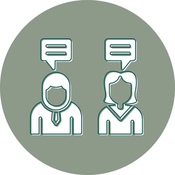Debate Vector Icon