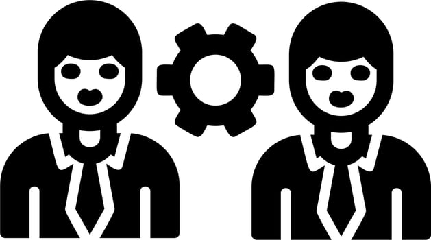 Team management Vector Icon
