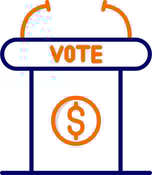 Buy Votes Vector Icon