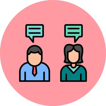 Debate Vector Icon