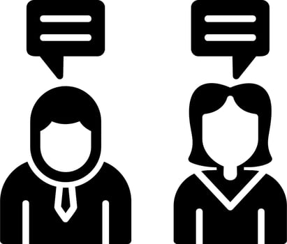 Debate Vector Icon