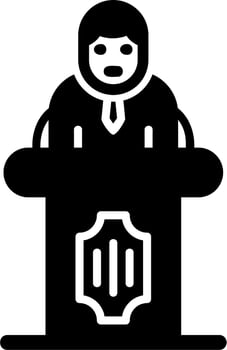 Politician Vector Icon