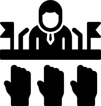 Democracy Elections icon vector